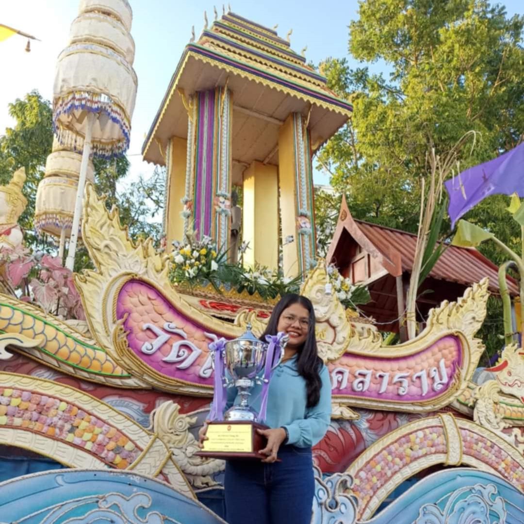 อาจเป็นรูปภาพของ 1 คน, วัด และ ข้อความ