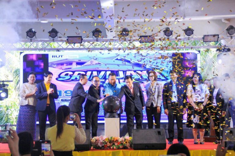 A group of people standing on a stage AI-generated content may be incorrect.